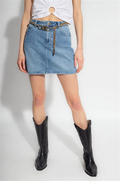 denin michael kors|michael kors denim skirt.